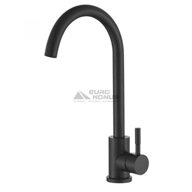 HAIBA Смеситель для кухни однорычажный SUS 011 Black (HB0993)